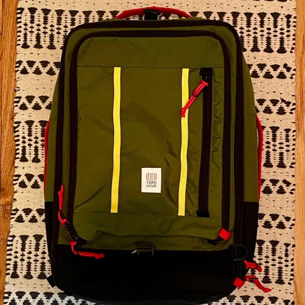 Topo Designs GLOBAL TRAVEL BAG 40L Olive
